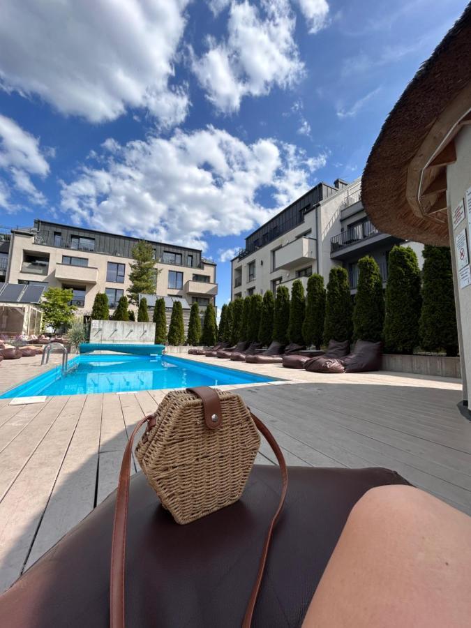 Super Mini Loft With Outdoor Pool. Lejlighed Palanga Eksteriør billede
